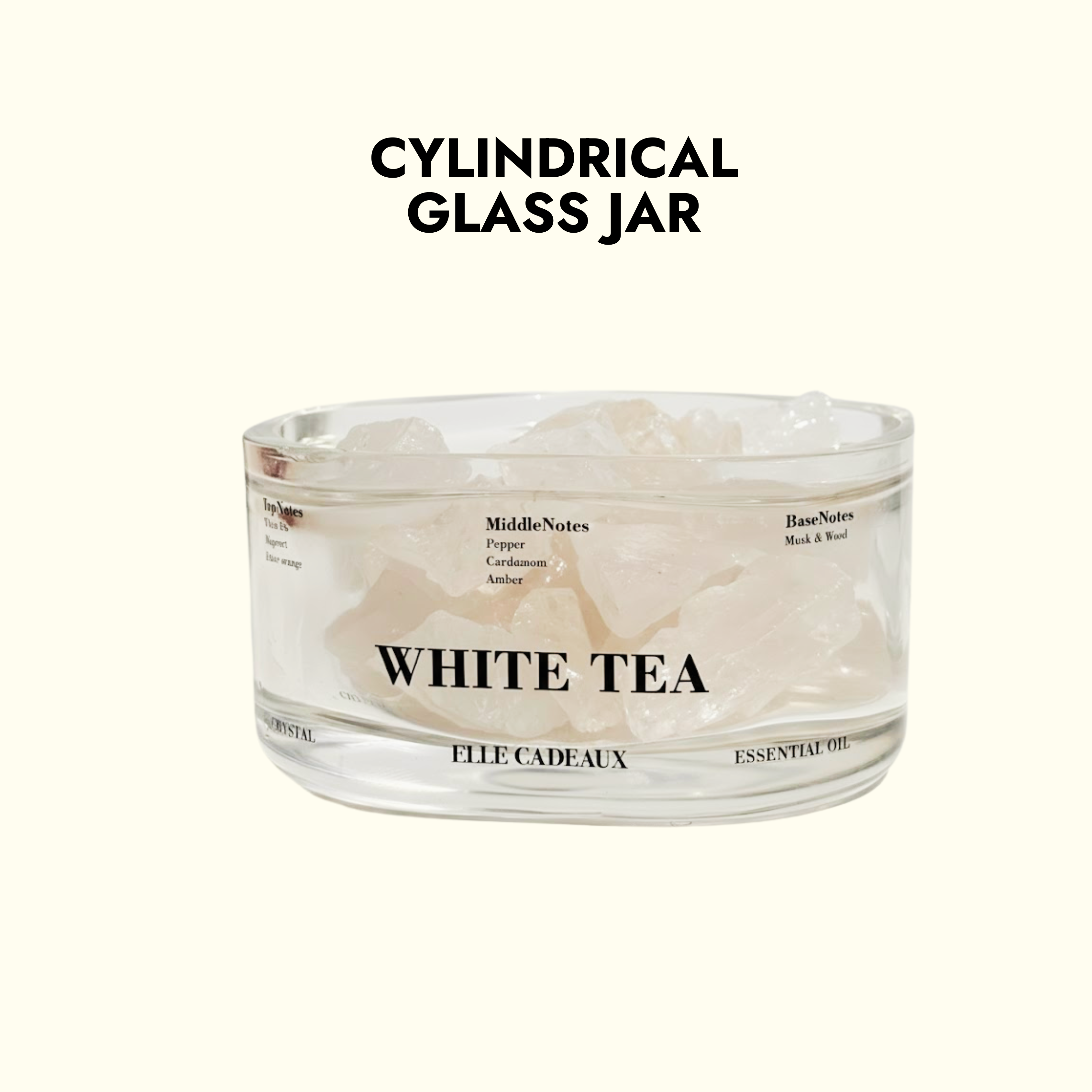 White Tea  Essential Oil and Crystals Gift Set