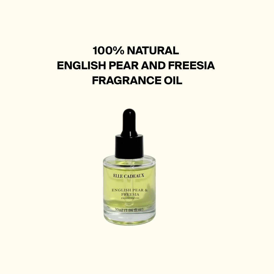 Elle Cadeaux English Pear & Freesia fragrance oil refill 30 ml bottle