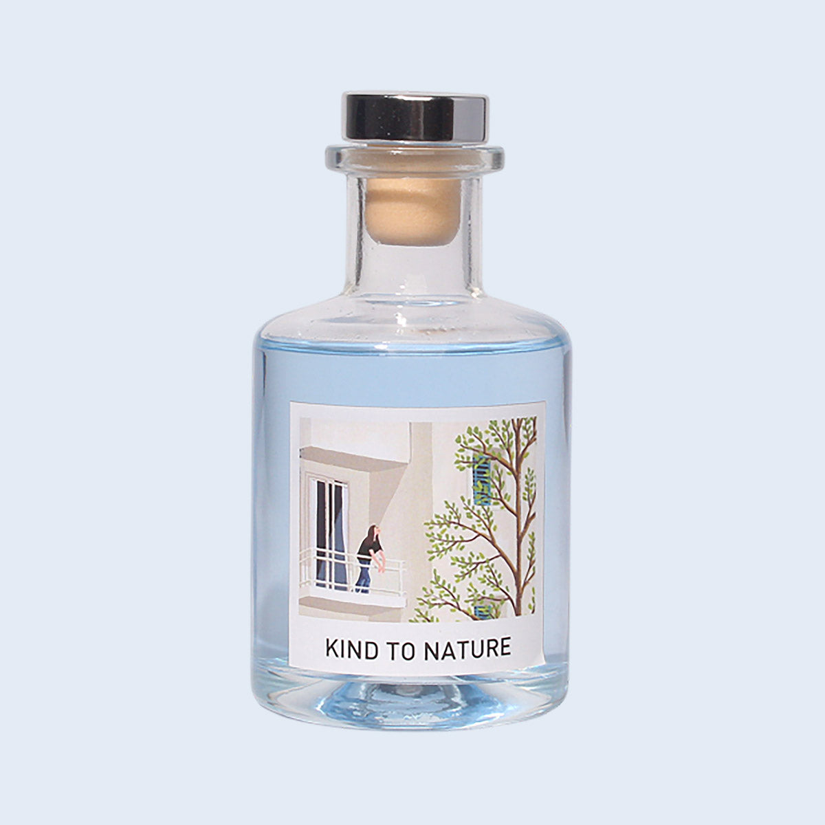 Kind to Nature – Blue Oil Diffuser – Wood Sage & Sea Salt 180ml