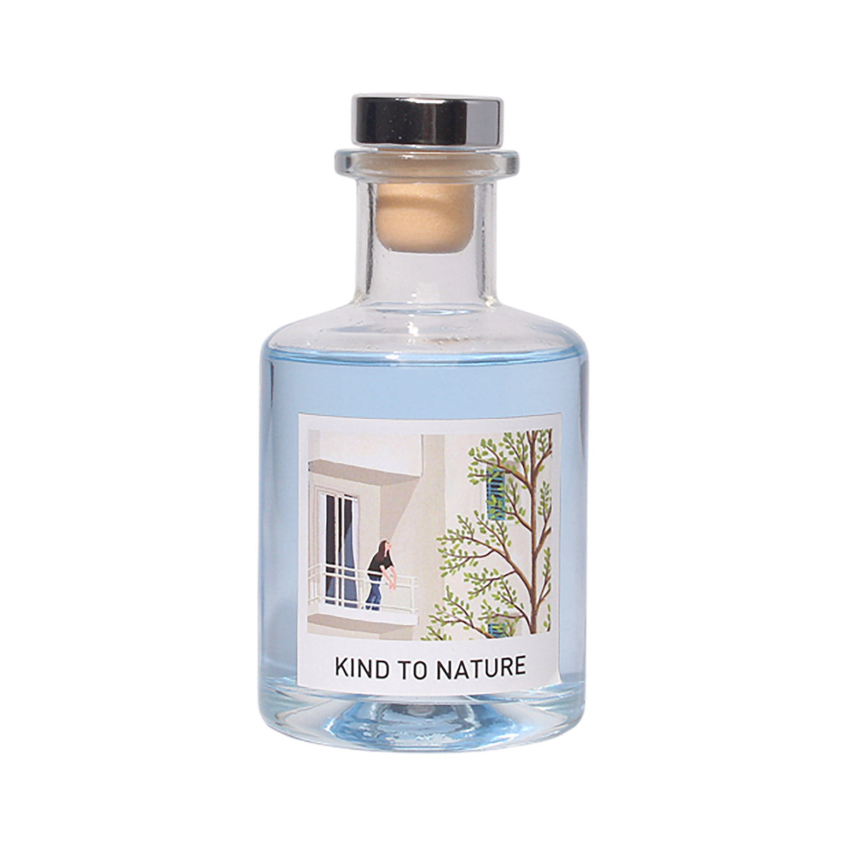 Kind to Nature – Blue Oil Diffuser – Wood Sage & Sea Salt 180ml