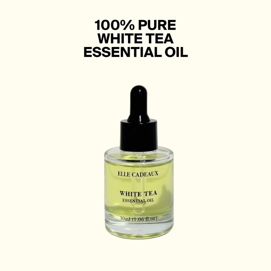 Elle Cadeaux White Tea fragrance oil refill bottle